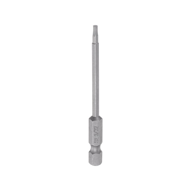 3/32" Hexagonal Destornillador Taladro SAE 1/4" Hexagonal Vástago 3" Longitud Magnético S2 Acero Potencia Perforación taladros
