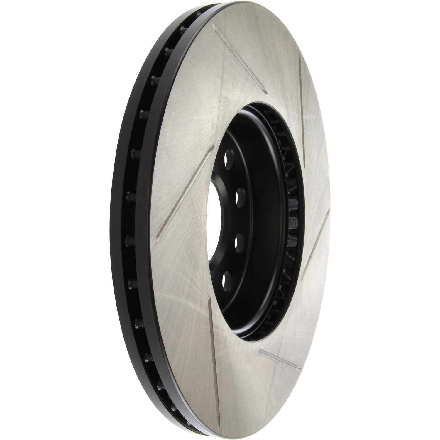 StopTech Power Slot 05-10 VW Jetta (except Wagon) Front Left Slotted Rotor Fits select: 2009-2014,2019 VOLKSWAGEN JETTA
