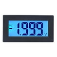 thumbnail image 2 of DC Digital Voltmeter, AC100-240V LCD Display 0.5W High  Digital Voltmeter, For Robot, 2 of 8