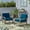 Grey#CUSH-DTSKIN, variant on Patio Furniture, [Single Chair] GRENADA CLUB CHAIR, Grey Outdoor Sofa,Wood+Waterproof Fabric Patio Chairs, Garden & Outdoor & Patio Furniture Patio Seating [Single Chair] GRENADA CLUB CHAIR