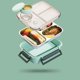thumbnail image 2 of Bewildely Almuerzo dividido portátil con sellado Tupper Para Comida bento box lunch refrigerador amigable Tupper Para caja bento Mostrada Amarillo, 2 of 6