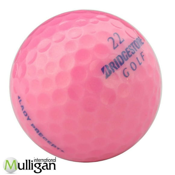Mulligan - 48 Bridgestone Lady Precept 5A Recycled Used Golf Balls, Pink