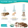 thumbnail image 4 of Alimentador de cachorros para múltiples cachorros, estación de lactancia para cachorros, tazón de leche de 4 pezones para autoalimentación para gatitos, cachorros, conejos 180ml TUNC Sencillez, 4 of 5