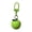 Green, variant on Novelty 3D Apples Key Ring Resin Construction Long Lasting Wear Resistance