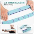 thumbnail image 3 of Stretching Band, Stretch Band Exercise Band With 11 Loops,yoga Stretch Belt,easy To Wear And Highly Elastic Resistance Bands,deal For Yoga, Physical T, 3 of 5