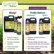 SCD Bio Ag, 1 Liter Microbial Inoculant, Natural Fertilizer and Probiotic Soil Amendment