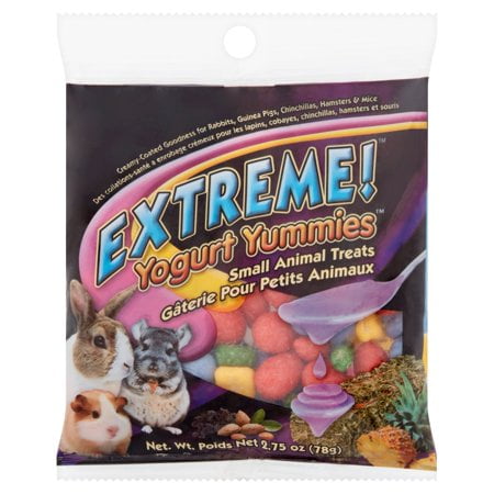 Nut Small Animal Treat - (2 Pack) Brown's Extreme! Yogurt Yummies Small Animal Treats, 2.75 oz.