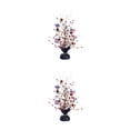 thumbnail image 3 of Injueey Árbol Artificial Con Estrellas Y Bayas Ambiente Festivo 4 De Julio Decoración De Árboles Artificiales Día De La Independencia Día de la Independencia 2Conjunto, 3 of 6