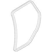 Genuine OE Volvo Surround Weather-Strip - 30799577