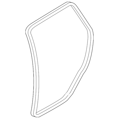 Genuine OE Volvo Surround Weather-Strip - 30799577