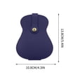 thumbnail image 3 of Púa de guitarra de acero inoxidable para músicos - Regalo personalizado para su hijo por cumpleaños, Navidad y graduación con estuche de cuero para guardar, 3 of 4