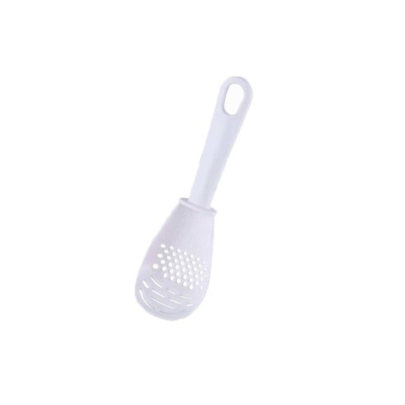 Cuchara de cocina multifuncional Cucharas de silicona con ranuras para cocinar Cucharas de cocina multifuncionales Coladores para utensilios de cocina Cuchara espátula pequeña