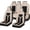 Beige, variant on FLORICH Full Set Car Seat Cover for Most Car SUV Truck - Premium Comfort with Breathable Mesh Panels and Durable Leather Construction, Beige