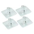 thumbnail image 1 of simhoa 4 Pieces Stand Mixer Attachment Holders Compact Food Mixer Accessories Hooks Clear, 1 of 8