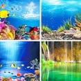 thumbnail image 4 of 40x80cm Pegatina de paisaje para acuario, póster, pecera, fondo 3d, decoración de acuario, 4 of 5