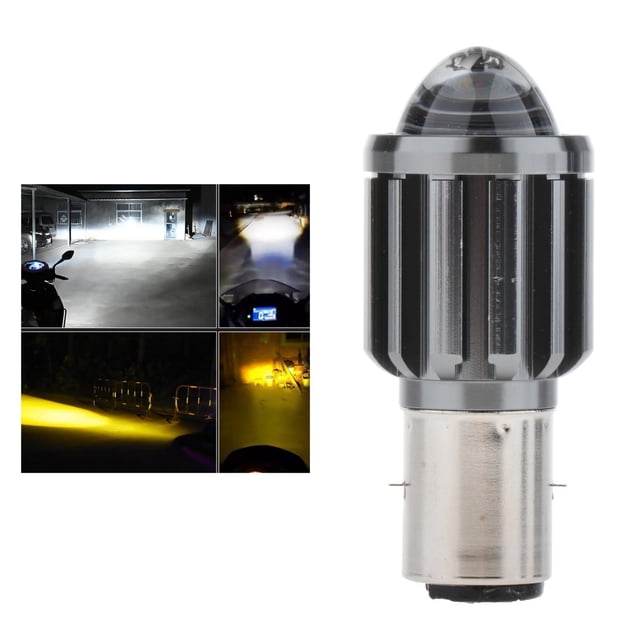 Bombilla LED, 30W 1000Lumens Kit de Conversión de Chips CSP Extremadamente Brillante Luz Antiniebla Baja H6