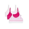 thumbnail image 2 of Maidenform Sweet Nothings Girls Pull-Over Scoop Neck Seamless Bra, 3-Pack, Sizes (S-XXL), 2 of 4