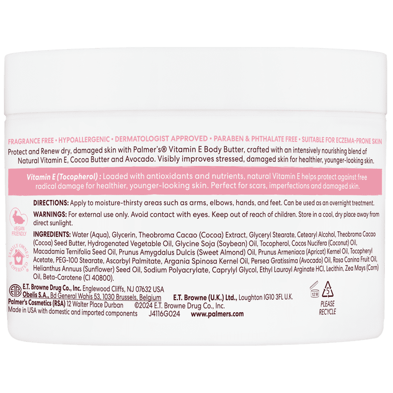 Natural Vitamin E Body Butter With Cocoa & Avocado photo 2