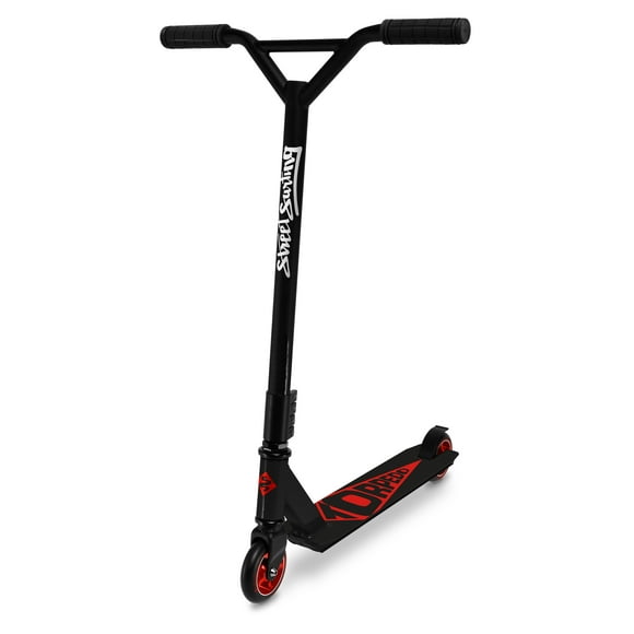 Street Surfing Stunt Kick Trick Scooter Torpedo Black Core Red