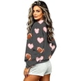 thumbnail image 5 of jjayotai Women’s Football Print Sweatshirt Crewneck Oversized Long Sleeve Pullover Tops Gameday Sweatshirts, 5 of 6