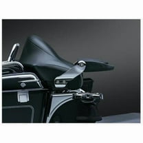 Kuryakyn Stealth Passenger Armrests - Black/Chrome (8958)