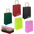 thumbnail image 1 of 20 piezas bolsas de papel con asas, bolsa de regalo gruesa para recuerdo de boda de fiesta kaili Sencillez, 1 of 5