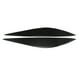 thumbnail image 4 of Pegatina para Coche Carbono Fibra Patrón Negro Unique Bargains 1 Par Faro Párpados, 4 of 7