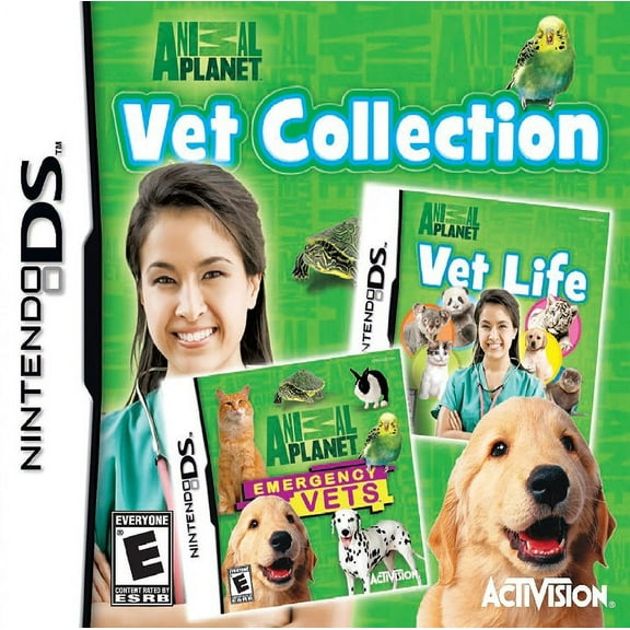 Restored Animal Planet: Vet Collection (Nintendo DS, 2010) Game (Refurbished)