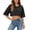 Black, variant on Solid Color Athletic Tee for – Casual Short Sleeve Streetwear Top With Cute Style Shirt for Women Casual Summer Shirt for Juniors Athletic Long Sleeve Shirt Women Fitted