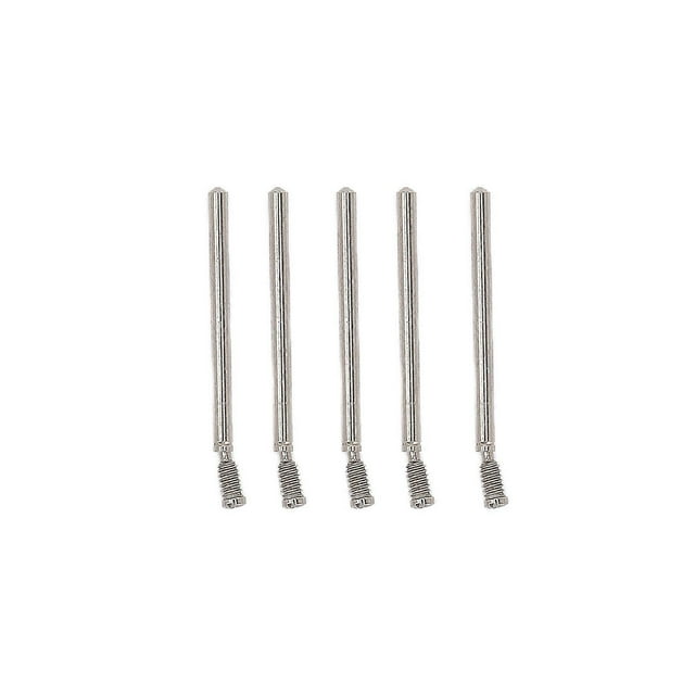 5pcs Watch Strap Screw Link Pin Professional Watch Band Screw Tube Repair Tool Accessories for Watchmaker 0.50 X 0.05in M0.06in