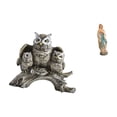 thumbnail image 1 of Escultura Moderna De Búho Y Virgen María, Adorno Decorativo De Mesa Para Sala De Estar, Oficina, Escritorio, Mueble, Mesita De Noche, Exhibición De Obras De Arte., 1 of 8