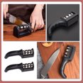 thumbnail image 3 of Shisuyan Kitchen Cutter Sharpening Tool Plastic Diamond 2Pcs 8.25X1.97X1.18in, 3 of 8