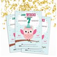 thumbnail image 2 of Darling Souvenir Green Birthday Invitation Card Printable Fill or Write In Blank Invites Party Supplies Pack Of 28 5 x 7 Inches, 2 of 5