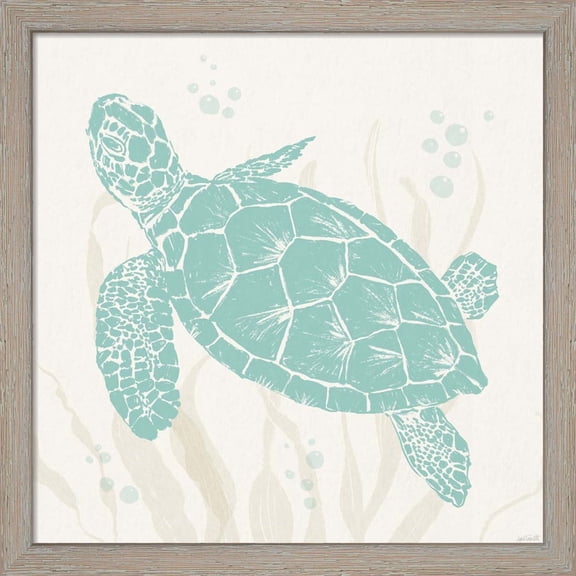 Great Art Now Seaside Style III by Anne Tavoletti, Framed Wall Art, 13W x 13H