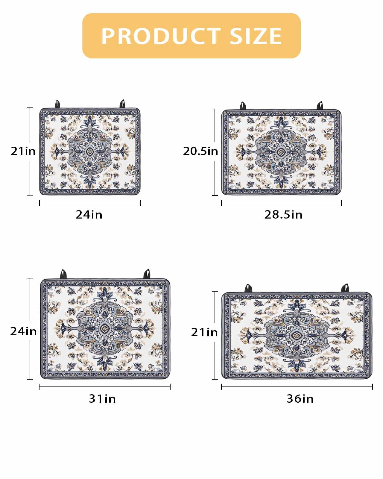 nqOlkjepod Large Induction Cooktop Protector Mat 24"x21", Retro Boho Stove Top Covers for Electric Stove, Aztec Tribe Ethnic Abstract Neutral Aesthetic Stove Burner Cover Mats, Glass Top Stove Cover