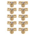 thumbnail image 1 of SHISUYAN 10pcs Copper Closet Door Spring Ball Catch Furniture Lock Accessories Parts, 1 of 8