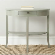 Safavieh Alex Solid Nautical Demilune Console with Storage Drawer