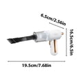 thumbnail image 3 of Herunwer Portable Mini Handheld Car Vacuum Cleaner with Powerful Suction, High Power Cordless Sweeper, Dust Buster, Lightweight, Quiet Electric Air Duster,Small Vacuuming, 3 of 9