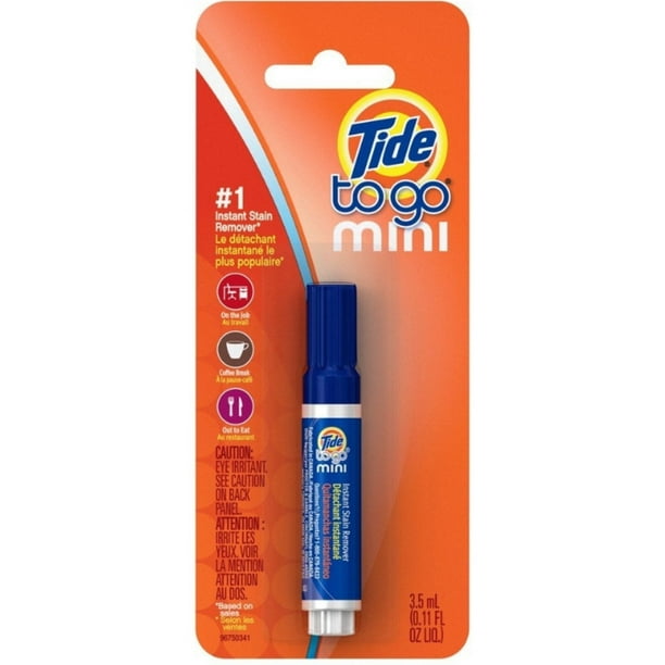 2 Pack Tide To Go Mini Instant Liquid Stain Remover 1 ea Walmart