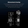 thumbnail image 4 of 3d Upgraded Hot-end Version Hardened Steel Nozzle Assembly Kit, For Bambu Lab X1 And P1p, 4 of 5