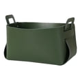 thumbnail image 1 of Laklulu Cestas de regalo para organizador de bandejas de valet – Caja organizadora de cuero para hombres y mujeres – Accesorios de joyería bandeja de tocador para mesa de escritorio, 1 of 5