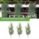 thumbnail image 4 of 3 Pcs Artificial Hanging Ferns Plants Vine Fake Ivy Boston Fern Hanging Plant Outdoor UV Plastic Pla, 4 of 5