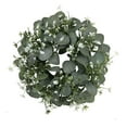 thumbnail image 3 of Artificial Wreath Durable Large Green Leaf Wreath for Farmhouse Window Wall A, 3 of 8