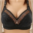 thumbnail image 3 of Mrat Clearance Bralette for Women with Support Bra Wireless Plus Size Tshirt Bras High Impact Sports Bras Sleep Lingerie Underwire Nursing Bras Black_M S, 3 of 9