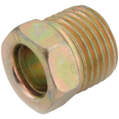 

Anderson Metals 1-4 In. Brass Inverted Flare Nut 54340-04 Pack of 5 54340-04 442259