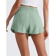 thumbnail image 2 of CRZ YOGA Ruffle Skirt Athletic Shorts for Women High Waisted Flowy for Workout Tennis with Zip Pocket, 2 of 5