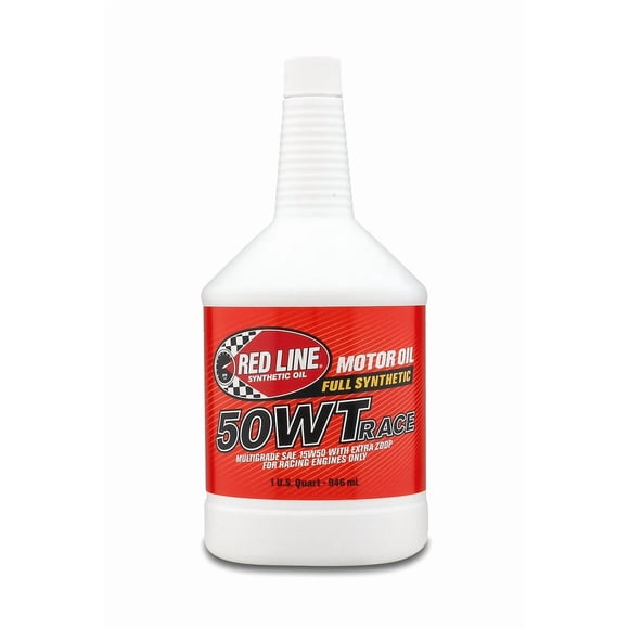 Red Line Oil Oil 10504 SAE 50WT 15W-50; Synthétique; Bouteille de 1 Quart; Simple; Huile de Course