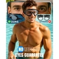 thumbnail image 2 of Gafas de natación Rantizon, 2 unidades, visión amplia, antivaho, UV, para adultos, 2 of 7