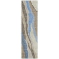 thumbnail image 2 of Addison Rugs Chantille Indoor/Outdoor Transitional Waves Taupe Washable Runner Rug, 2'3" x 7'6", 2 of 6