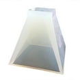 thumbnail image 4 of 1Piece Pyramid Resin Molds Silicone 3D, Pyramid Epoxy Molds Set Pyramid Silicone Mold for Resin Epoxy Casting Moulds Resin Ornaments Molds DIY Craft for Home Decoration (Four sizes)(0.8in), 4 of 7